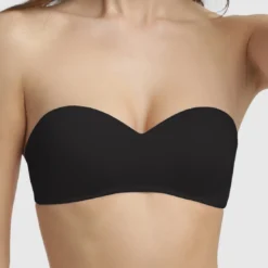 DimSoutien-gorge bandeau sans armature noir - Dim- Invisifree