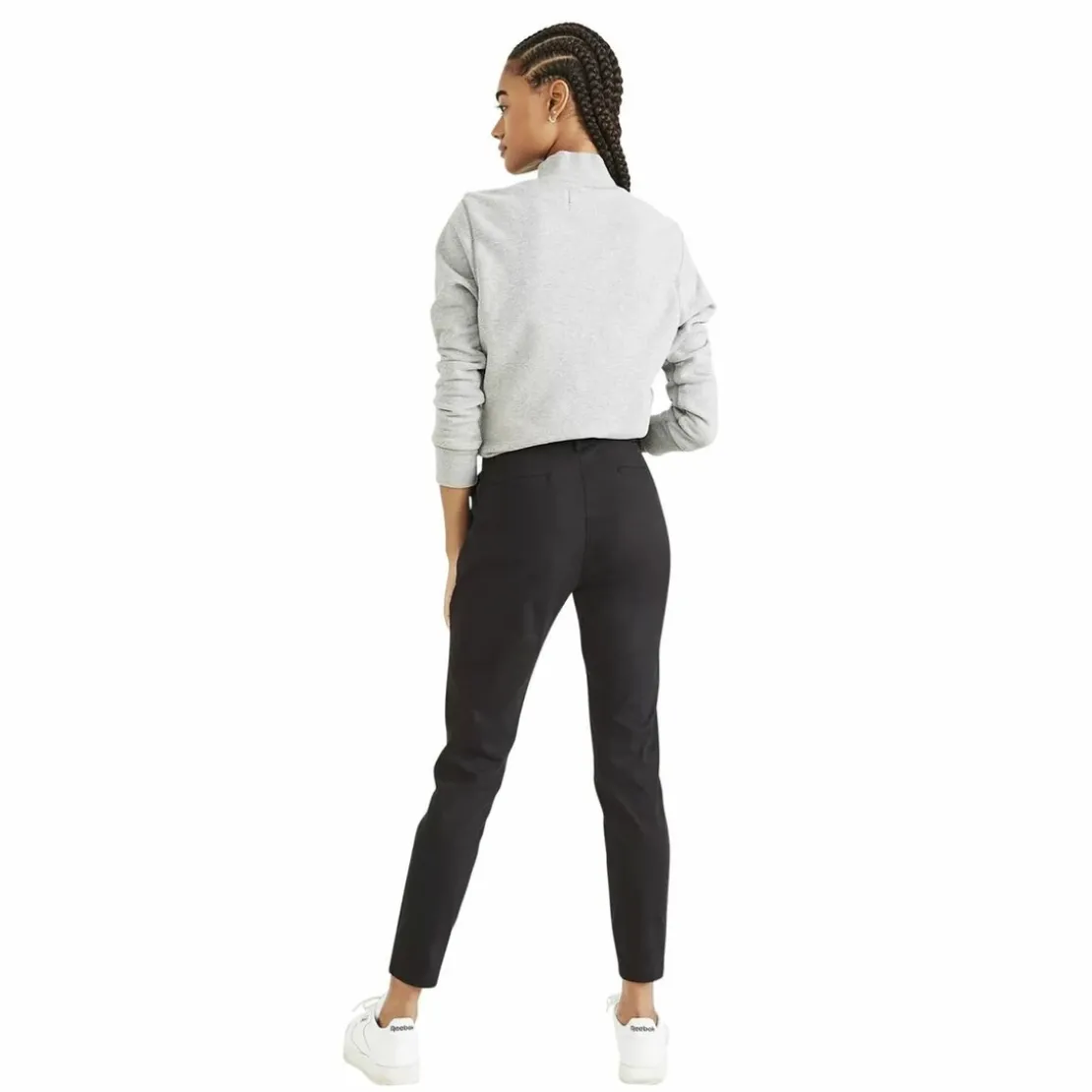 DockersPantalon chino skinny noir en coton