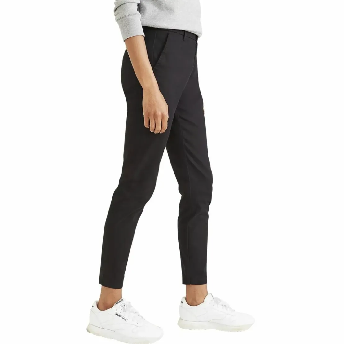 DockersPantalon chino skinny noir en coton