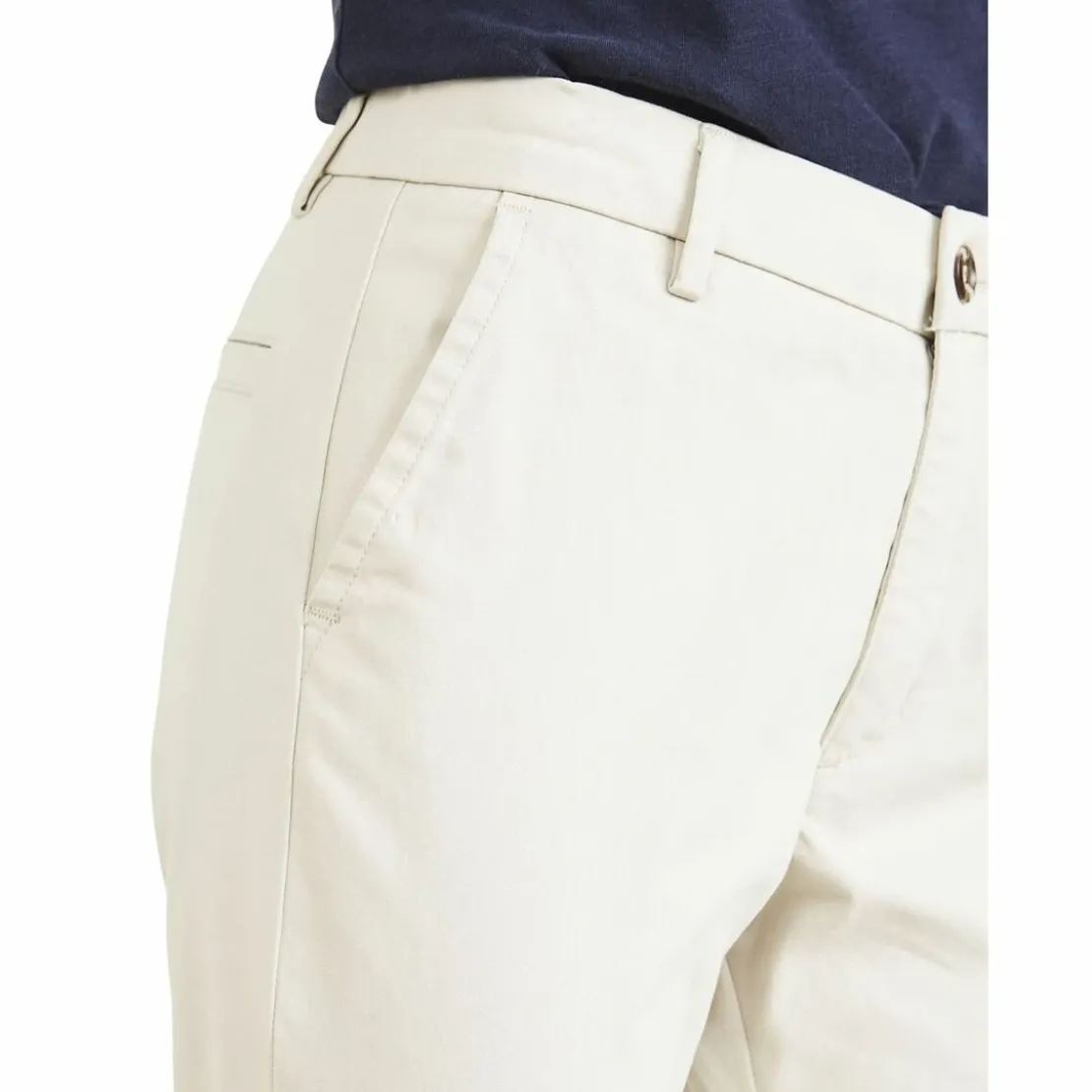 DockersPantalon chino skinny beige en coton