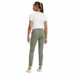DockersPantalon chino skinny vert en coton
