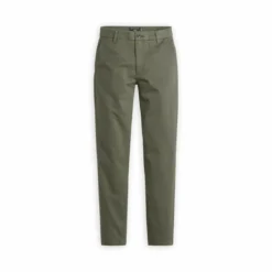 DockersPantalon chino skinny vert en coton