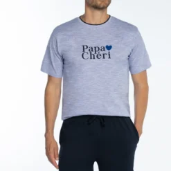 Dodo HomewearPyjama short manches longues bleu
