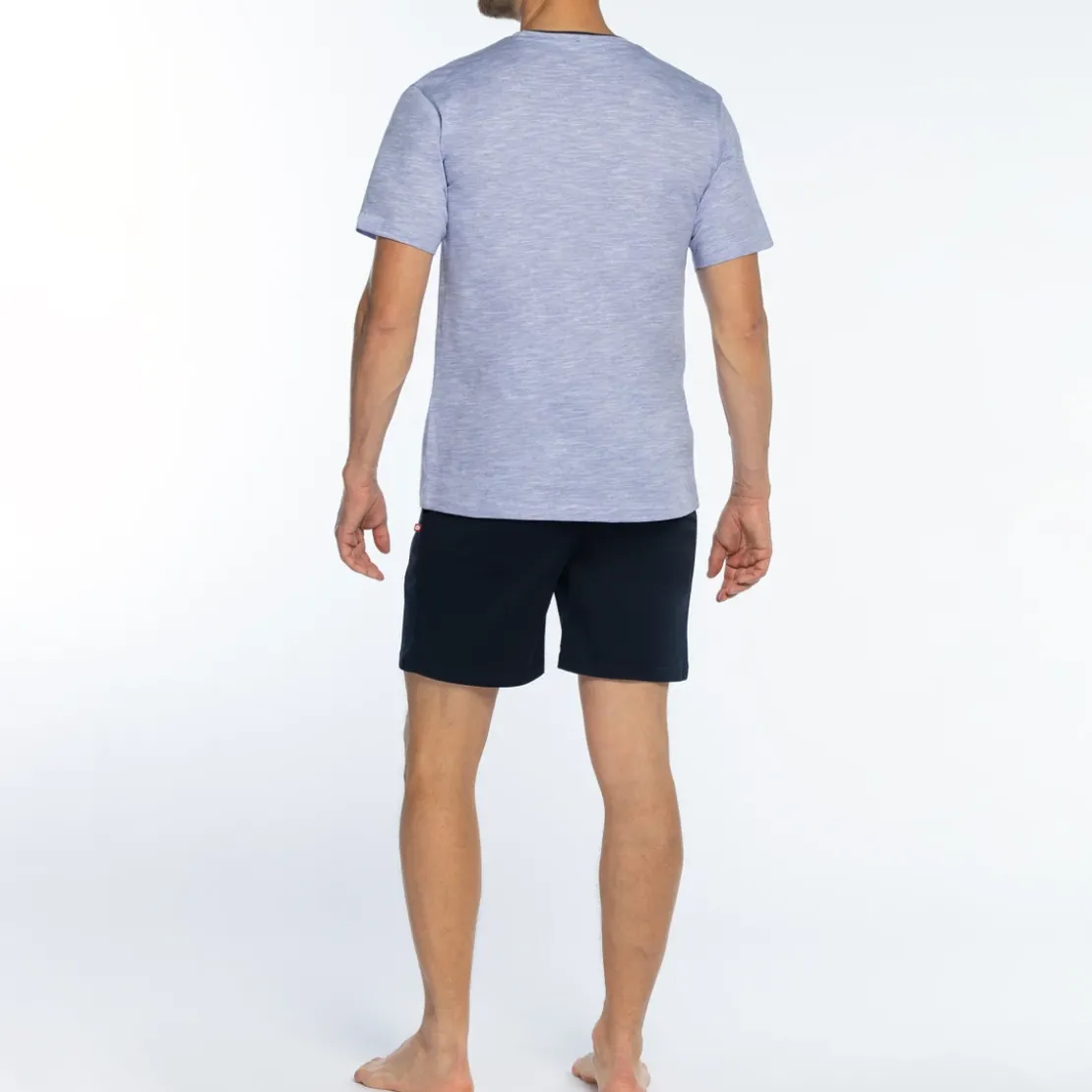 Dodo HomewearPyjama short manches longues bleu
