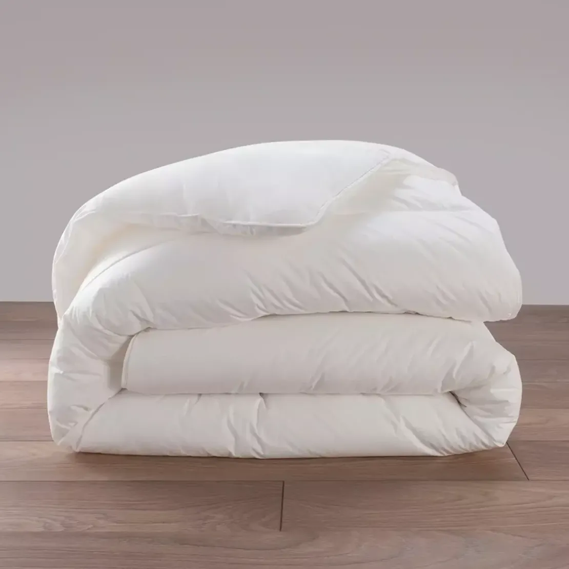DodoPack Uni DODO MAISON - Couette Tempérée 300g/m² + 1 Oreiller Moelleux 60x60
