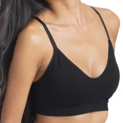 DorinaBralette coques fines sans armatures Noire REVIVE- REVIVE