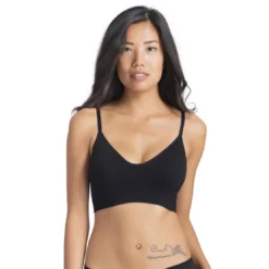 DorinaBralette coques fines sans armatures Noire REVIVE- REVIVE