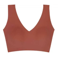 DorinaBralette à coques fines sans armatures Bretelles Larges - Dorina Rouge- Airlite/Eco