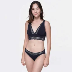 DorinaBralette - Dorina Bleue en coton modal- NOEMIE
