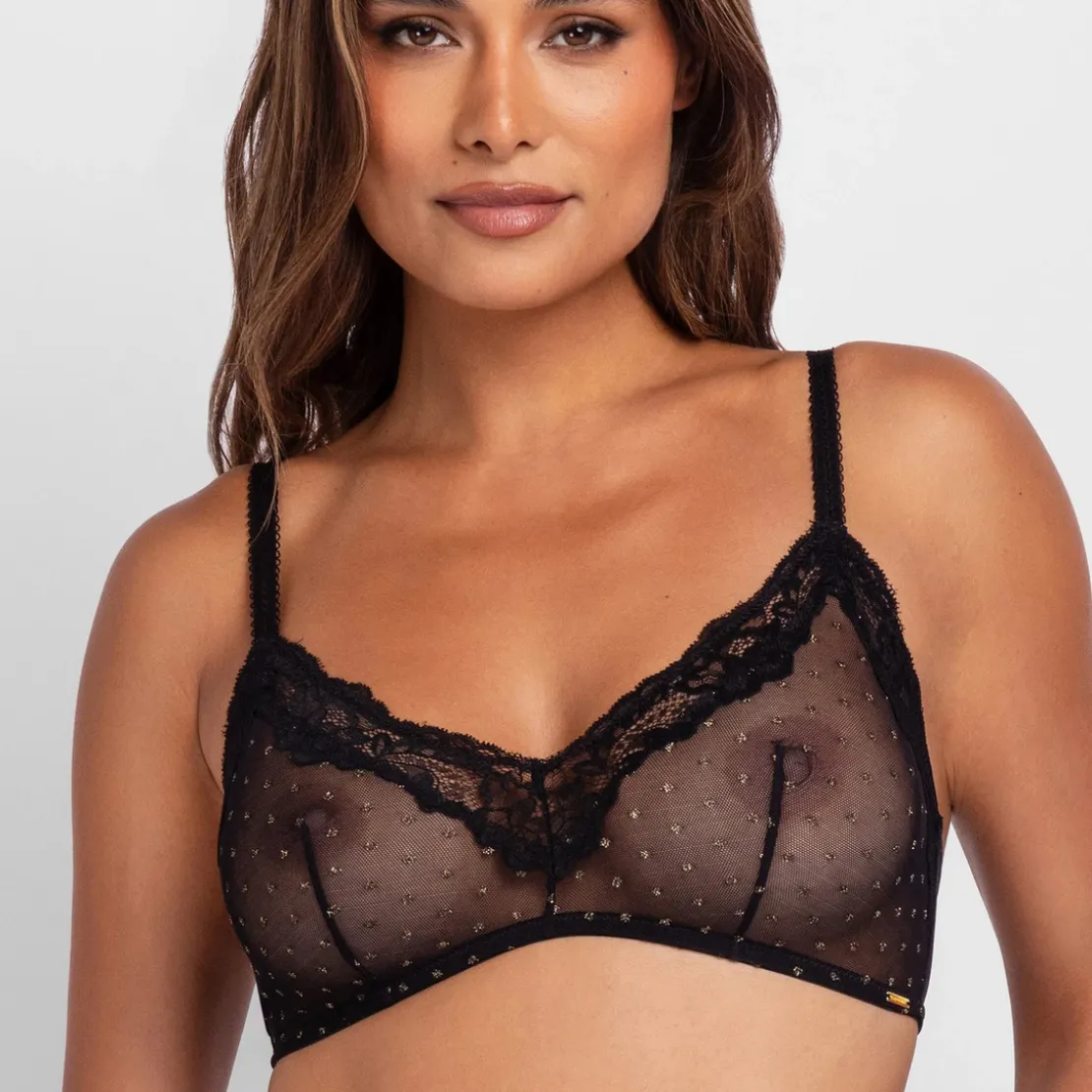DorinaBralette non rembourrée noir- ORIGINS-SHIMMER DOT