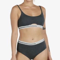 DorinaBralette sans armatures bleue- SWAN