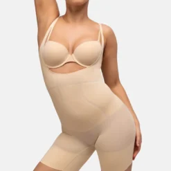 Dorinacombinaison gainante à poitrine ouvert beige- ABSOLUTE SCULPT