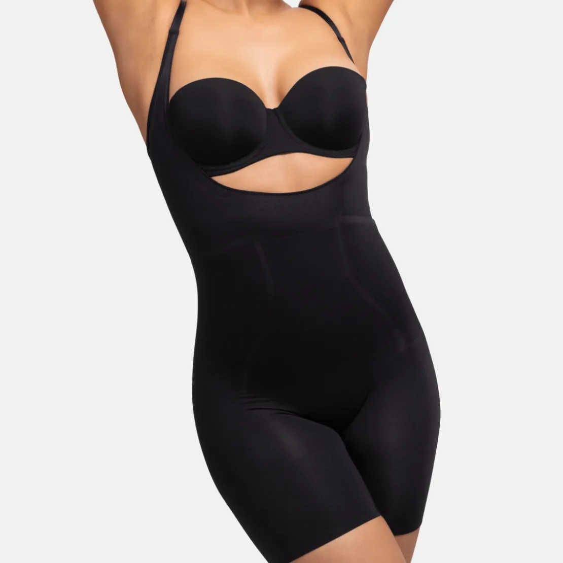 Dorinacombinaison gainante à poitrine ouvertnoir- ABSOLUTE SCULPT