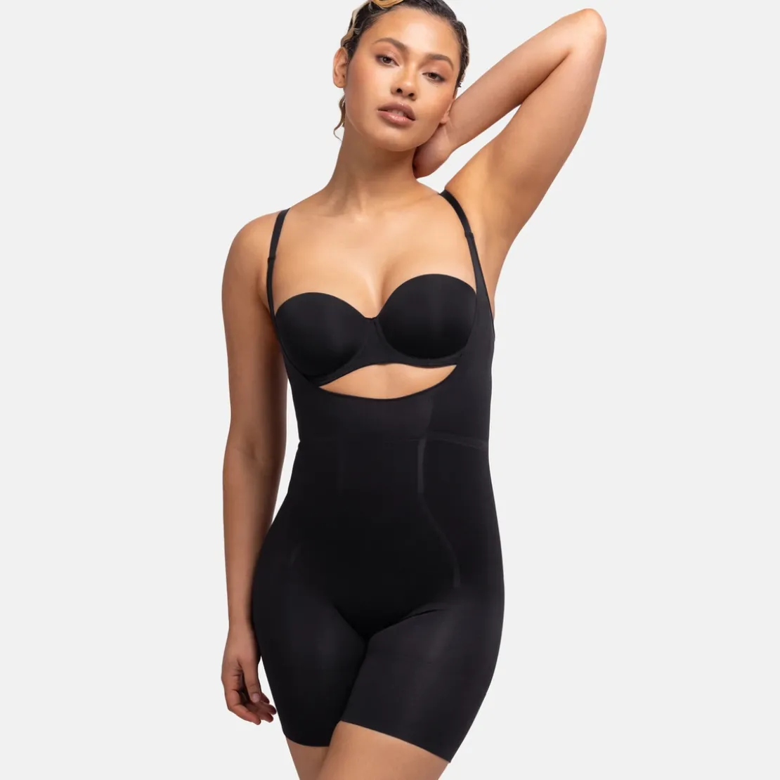 Dorinacombinaison gainante à poitrine ouvertnoir- ABSOLUTE SCULPT