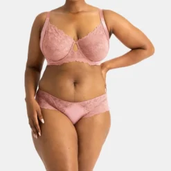 DorinaCulotte en dentelle - Rose- AKIRA