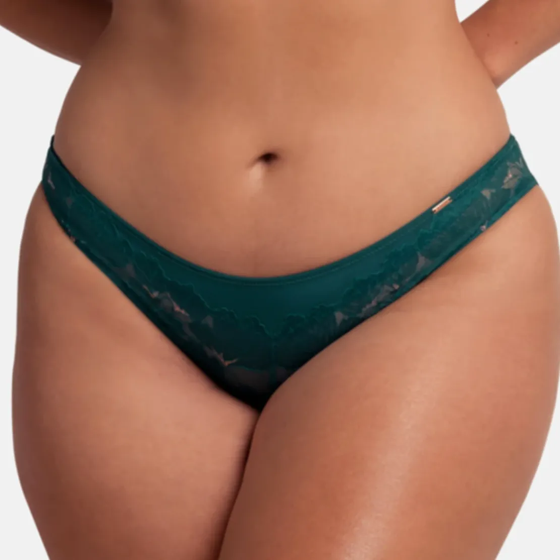DorinaCulotte en dentelle verte- HATTIE