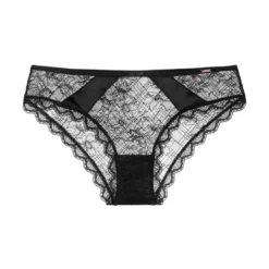 DorinaCulotte hipster échancrée -Noir- HASINA