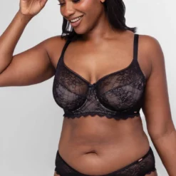 DorinaCulotte hipster échancrée -Noir- HASINA