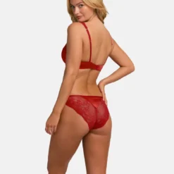 Dorina Culotte rouge en dentelle- ALEXA