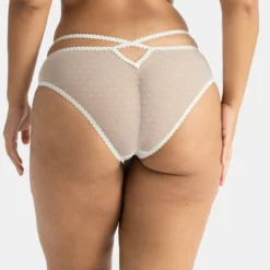 DorinaCulotte transparent - Ivoire- ANIYAN