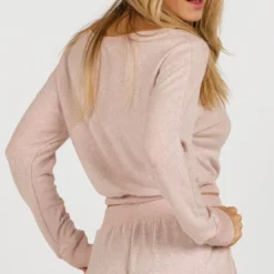DorinaHaut de pyjama rose en viscose