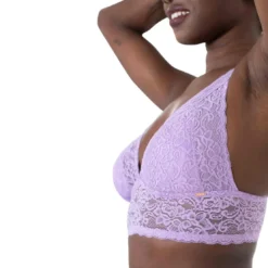 DorinaLot de 2 Bralettes à coques fines sans armatures - Lilas et Blanc- Lana-2PP