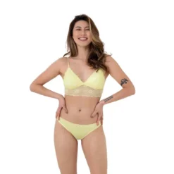 DorinaLot de 3 Bralettes sans armatures - Multicolore Dorina- LEAH