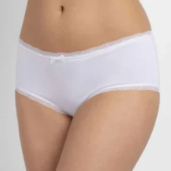 DorinaLot de 3 culottes coton (blanc,noir,beige)- Essential Cotton