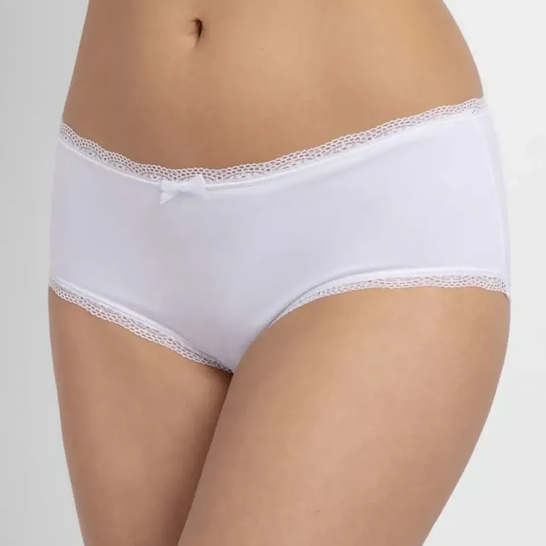 DorinaLot de 3 culottes coton (blanc,noir,beige)- Essential Cotton