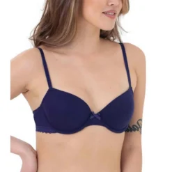 DorinaLot de 2 Soutien-gorges balconnet armatures - Bleu et Lila- LILA-2PP