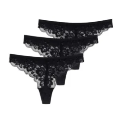 DorinaLot de 3 Strings - Dorina Noirs- Myla-3PP