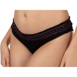 Dorina MaillotsCulotte de bain brésilienne Noire Riad- Riad