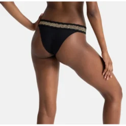 Dorina MaillotsCulotte de bain avec strass - Noir- BOLE