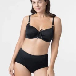 Dorina MaillotsCulotte taille haute noireblack- Fiji