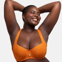 Dorina MaillotsHaut de maillot de bain - orange- Tahiti