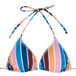 Dorina MaillotsHaut de maillot de bain triangle sans armatures multicoloreOllo- Ollo