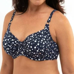 Dorina MaillotsHaut de maillot de bain emboitant bleu- Cannes