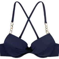 Dorina MaillotsHaut de maillot de bain coques armatures bleu- Filao