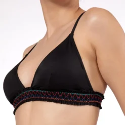 Dorina MaillotsHaut de maillot de bain triangle sans armatures NoirRiad- Riad