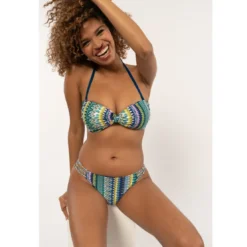 Dorina MaillotsHaut de maillot de bain bandeau armatures multicolore- Veracruz