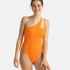 Dorina MaillotsMaillot de bain 1 pièce asymetrique - Orange violet- ASTARITA