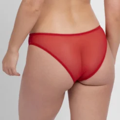 DorinaSlip brésilien rouge- Perfect Lace