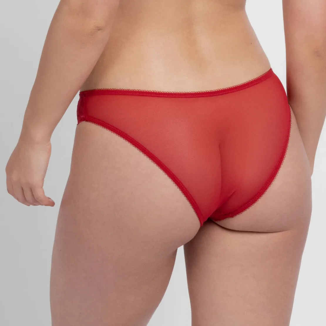 DorinaSlip brésilien rouge- Perfect Lace