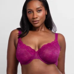 DorinaSoutien-Gorge à armature non rembourré fuchsia rose- ORIGINS-LACE
