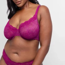 DorinaSoutien-Gorge à armature non rembourré fuchsia rose- ORIGINS-LACE