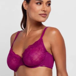 DorinaSoutien-Gorge à armature non rembourré fuchsia rose- ORIGINS-LACE