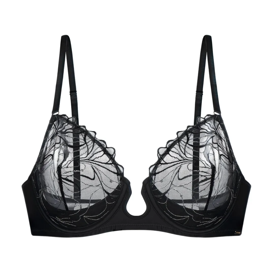 DorinaSoutien-gorge balconnet noir- AINSLEY