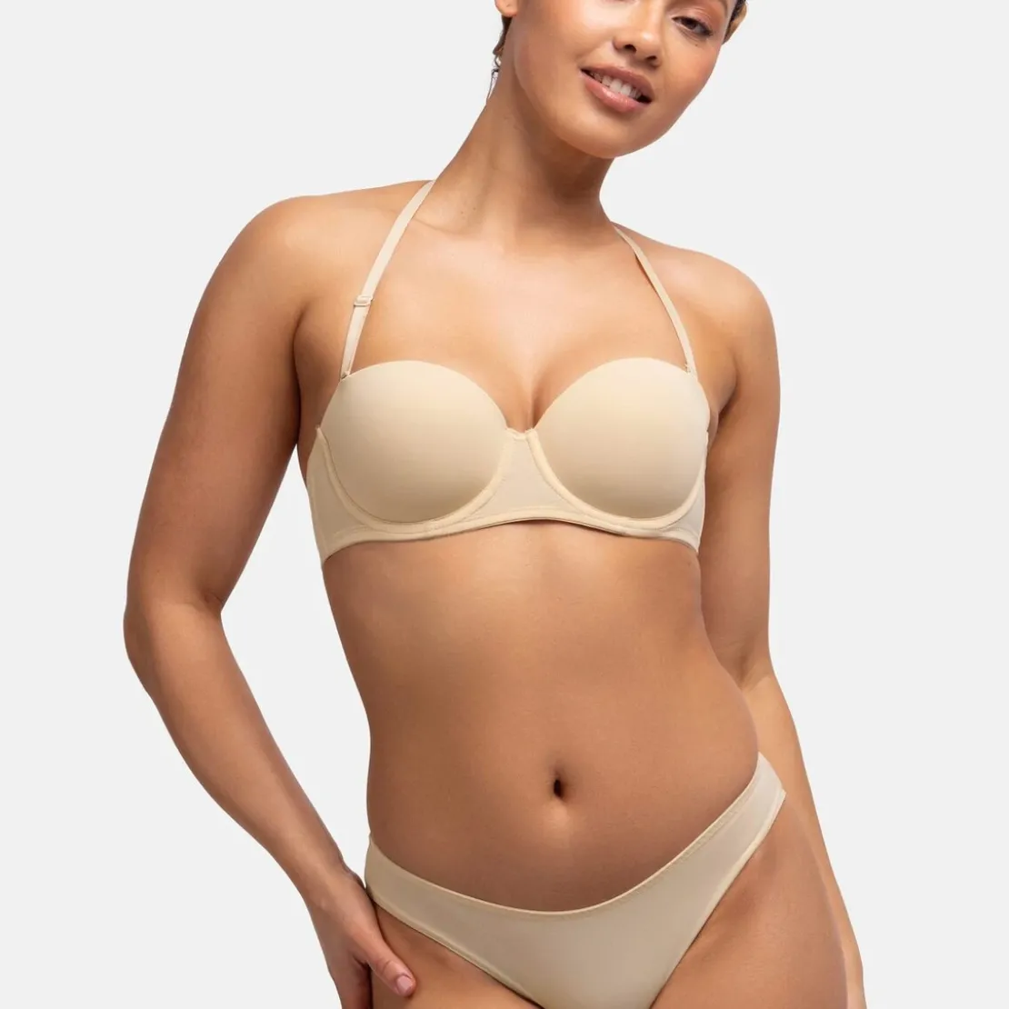 DorinaSoutien-gorge Bandeau beige- MICHELLE