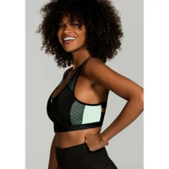 DorinaSoutien-gorge de sport noir FAST- Fast