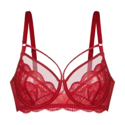 DorinaSoutien-gorge emboitant rouge- ADELINA